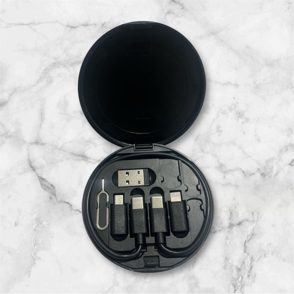 Smart Reliable 5-in-1 Multifunctional Fast Charging Travel Kit Storage Box
