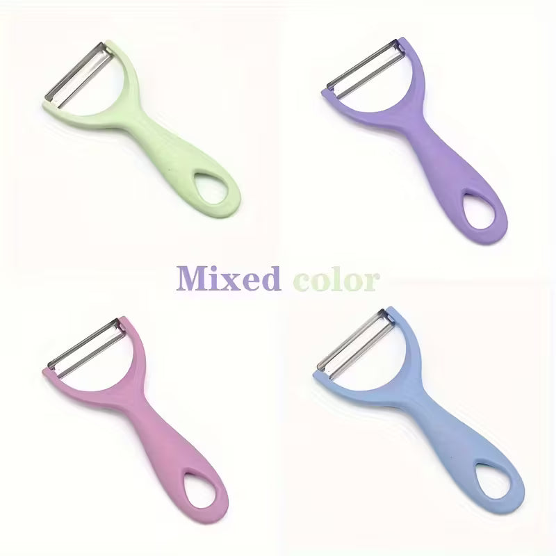 Bundle of 4 Stainless Steel Vegetable Fruit Peeler Innovative Durable Kitchen Tool