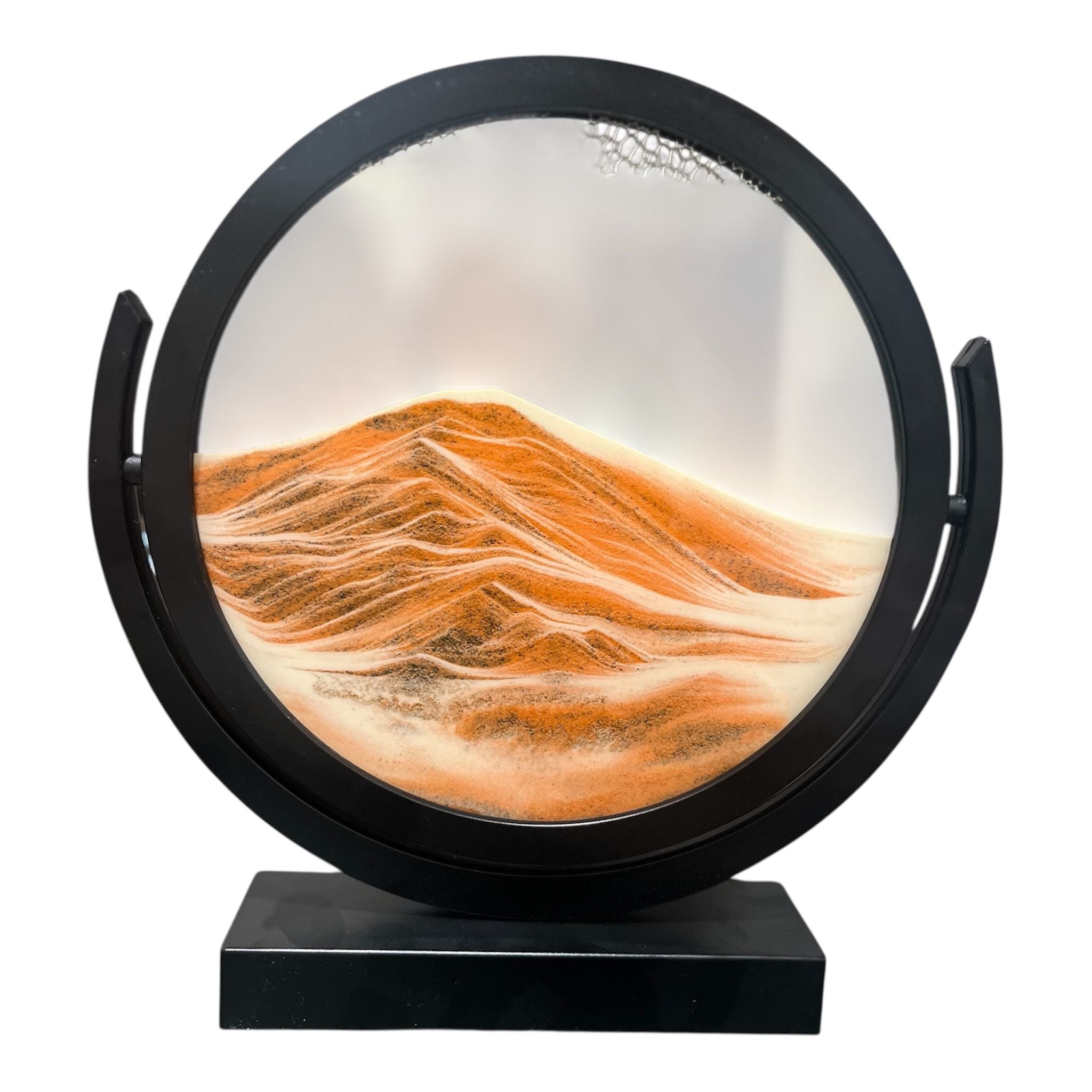 Sand Flow Art Hourglass Glass Ornament Moving Landscape Painting Decor Office & Home Decoration