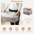 Foldable Storage Baskets for Shelves Collapsible Fabric Storage Bins with Handles