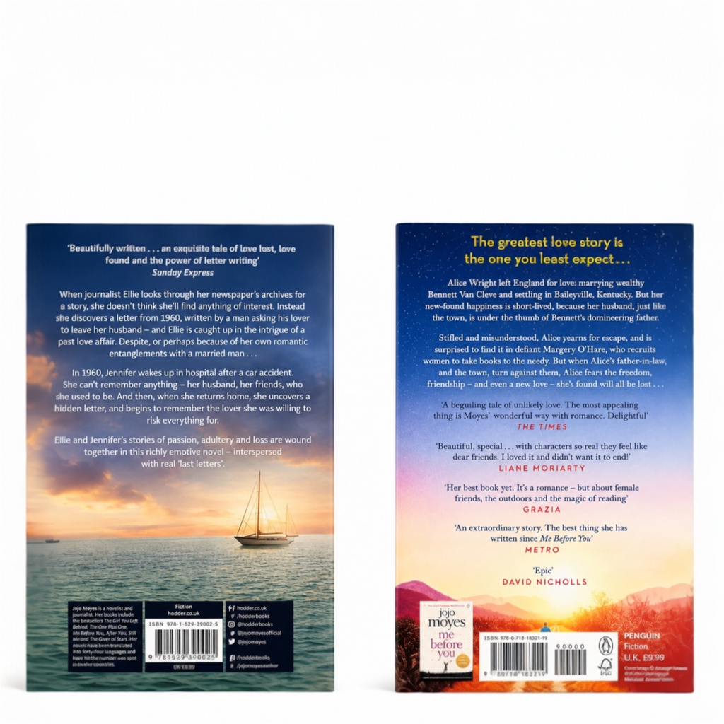 Jojo Moyes Book Bundle – The Last Letter from Your Lover & The Giver of Stars
