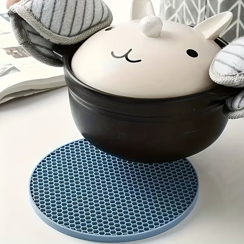 Multi Purpose Kitchen Trivet Set | Heatproof Non Slip Pot Holder | Bowl Mat Cup Coaster