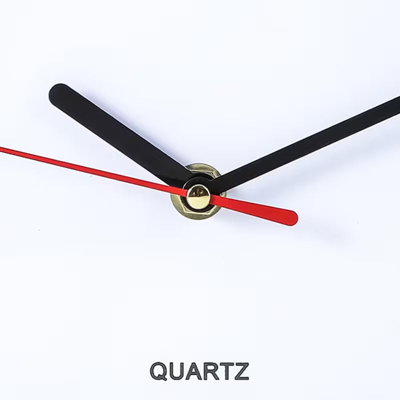 Vintage Round Quartz Wall Clock Retro Modern Home Décor