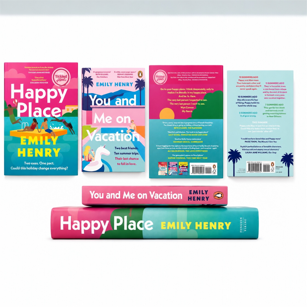 Emily Henry Book Bundle | Happy Place & You and Me on Vacation
