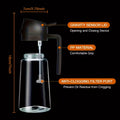 Oil Spray Bottle 470ML Plastic Kitchen Oil Bottle for Cooking BBQ Air Fryer Baking