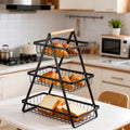 3 Tier Detachable Fruit Vegetable Basket Organizer for Kitchen Home Office