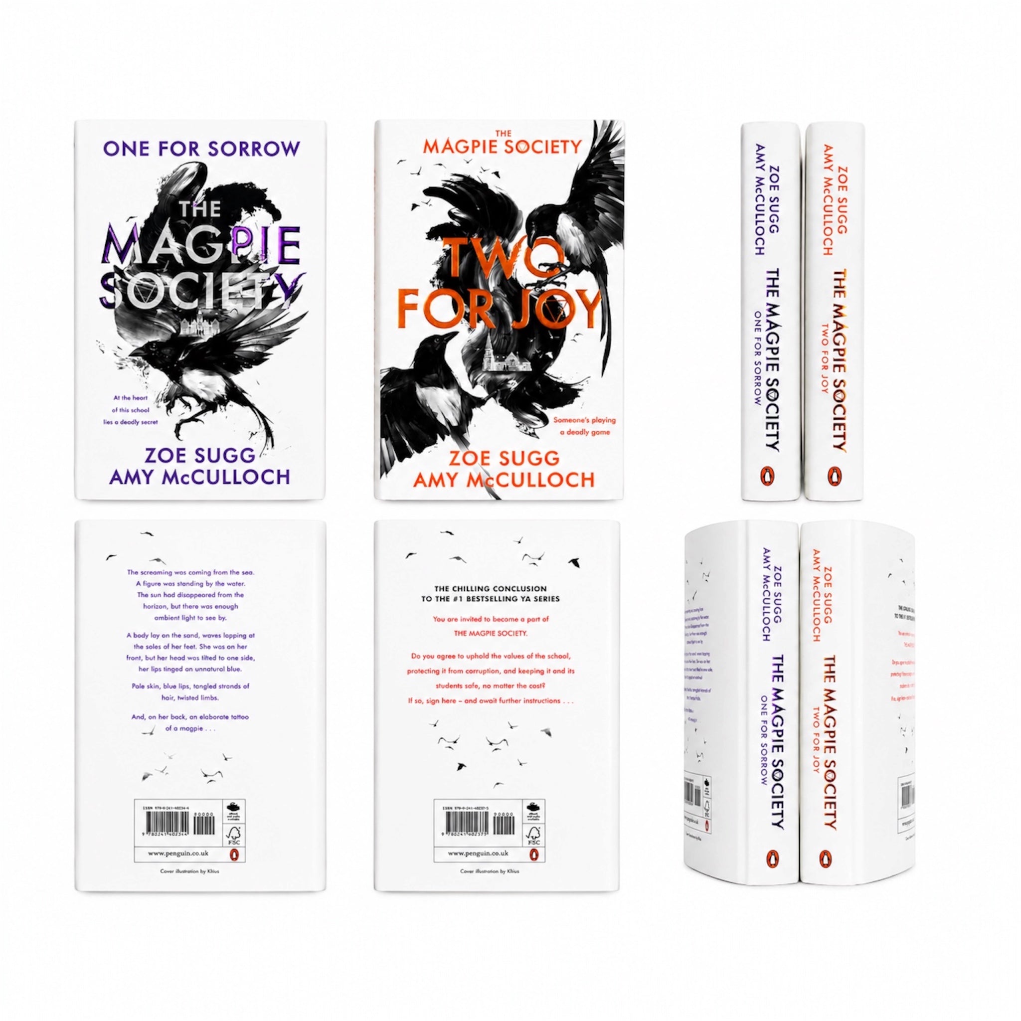 The Magpie Society Series 2 Book Collection Set by Zoe Sugg & Amy McCulloch
