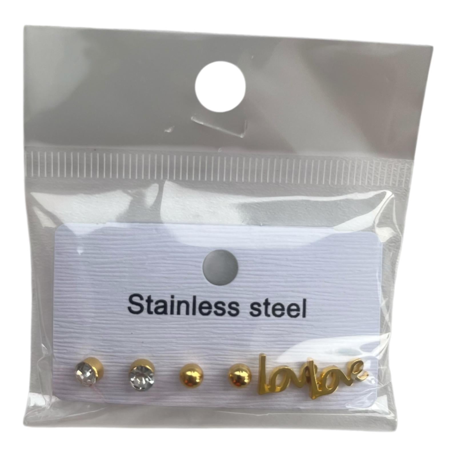 18 Pairs Women’s Mini Heart Butterfly Earrings Set Gold & Silver Mixed Fashion Stud Earrings for Daily Wear Party Gifts