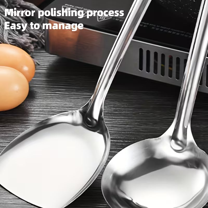 5PCS Stainless Steel Kitchen Utensil Set Cooking Tools Set for Home Kitchen and Restaurant