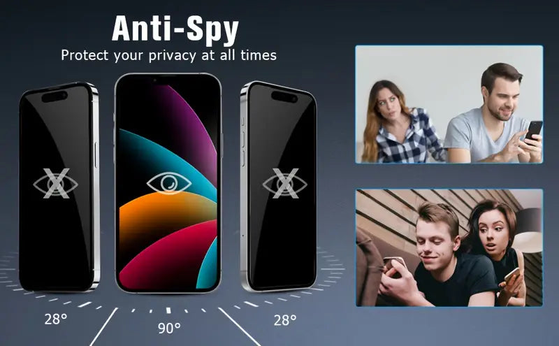 Easy Install 2 Packs Of Screen Protectors And Camera Lens Protectors For iPhone