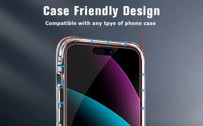 Easy Install 2 Packs Of Screen Protectors And Camera Lens Protectors For iPhone