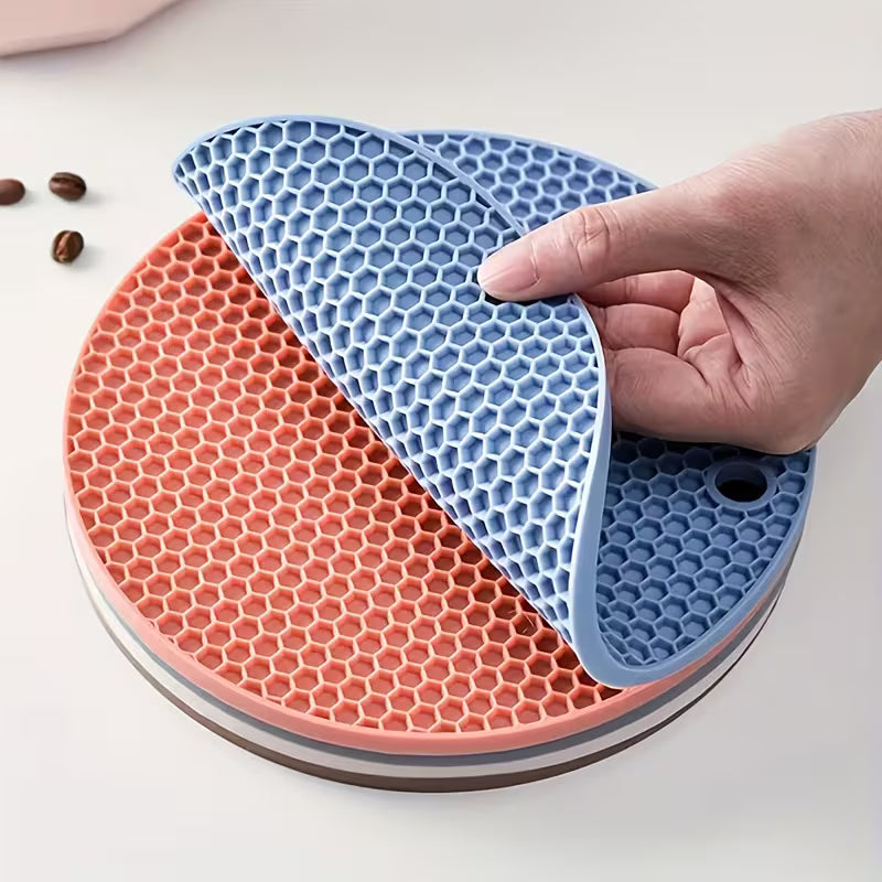 Multi Purpose Kitchen Trivet Set | Heatproof Non Slip Pot Holder | Bowl Mat Cup Coaster