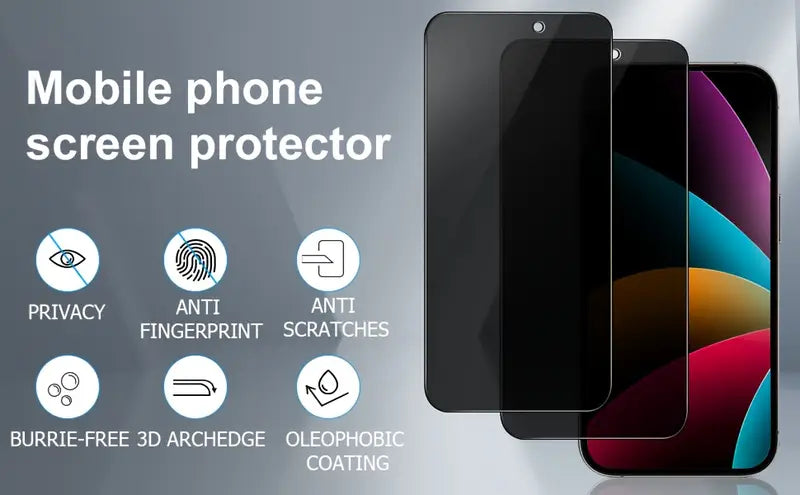 Easy Install 2 Packs Of Screen Protectors And Camera Lens Protectors For iPhone