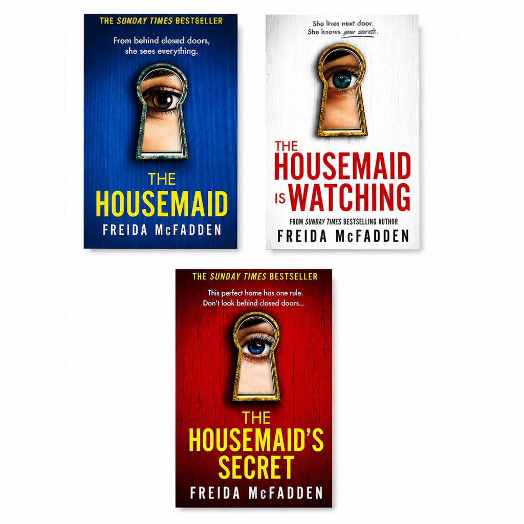 The Housemaid Series by Freida McFadden | 3 Book Collection Set | Psychological Thriller