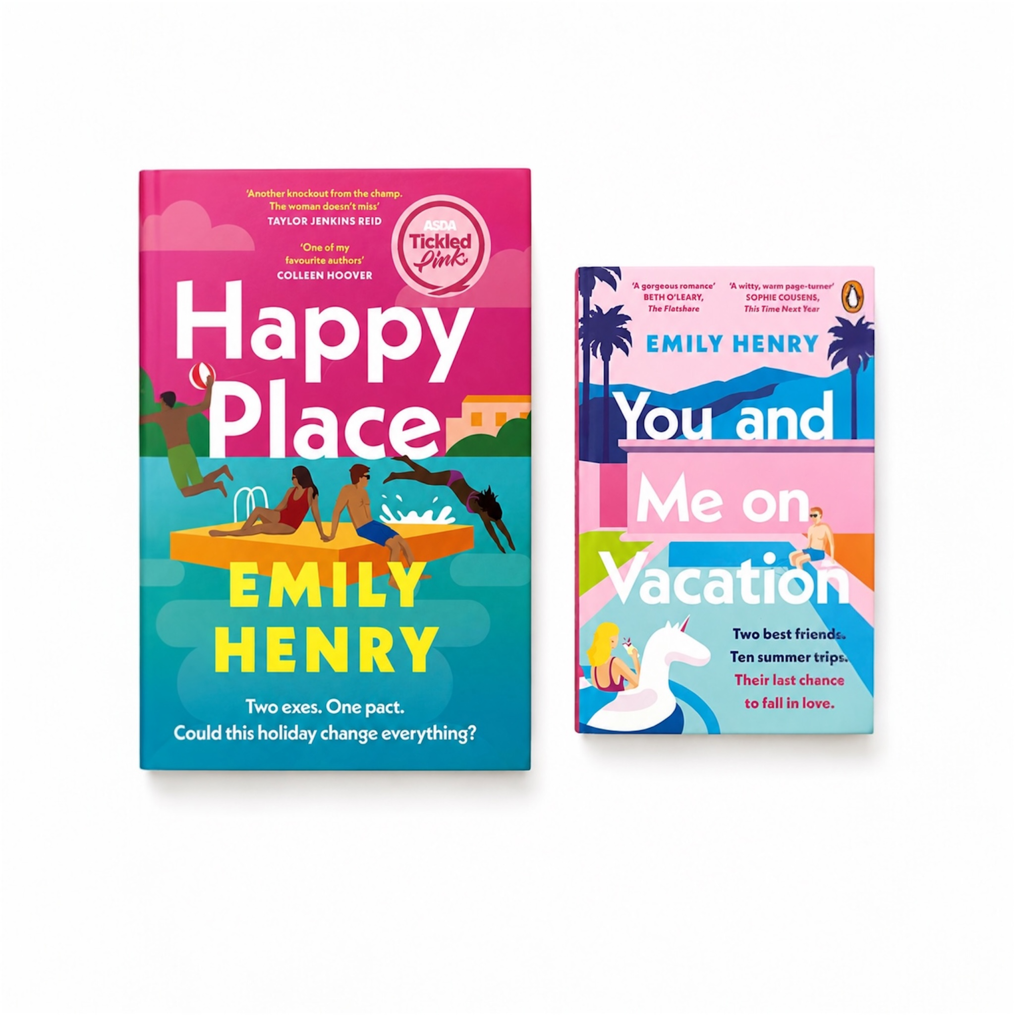 Emily Henry Book Bundle | Happy Place & You and Me on Vacation