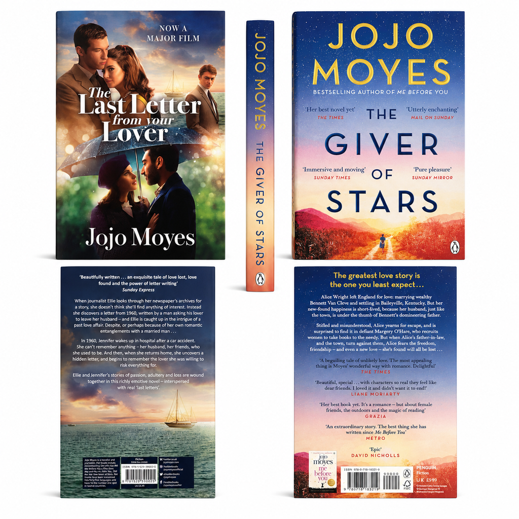 Jojo Moyes Book Bundle – The Last Letter from Your Lover & The Giver of Stars