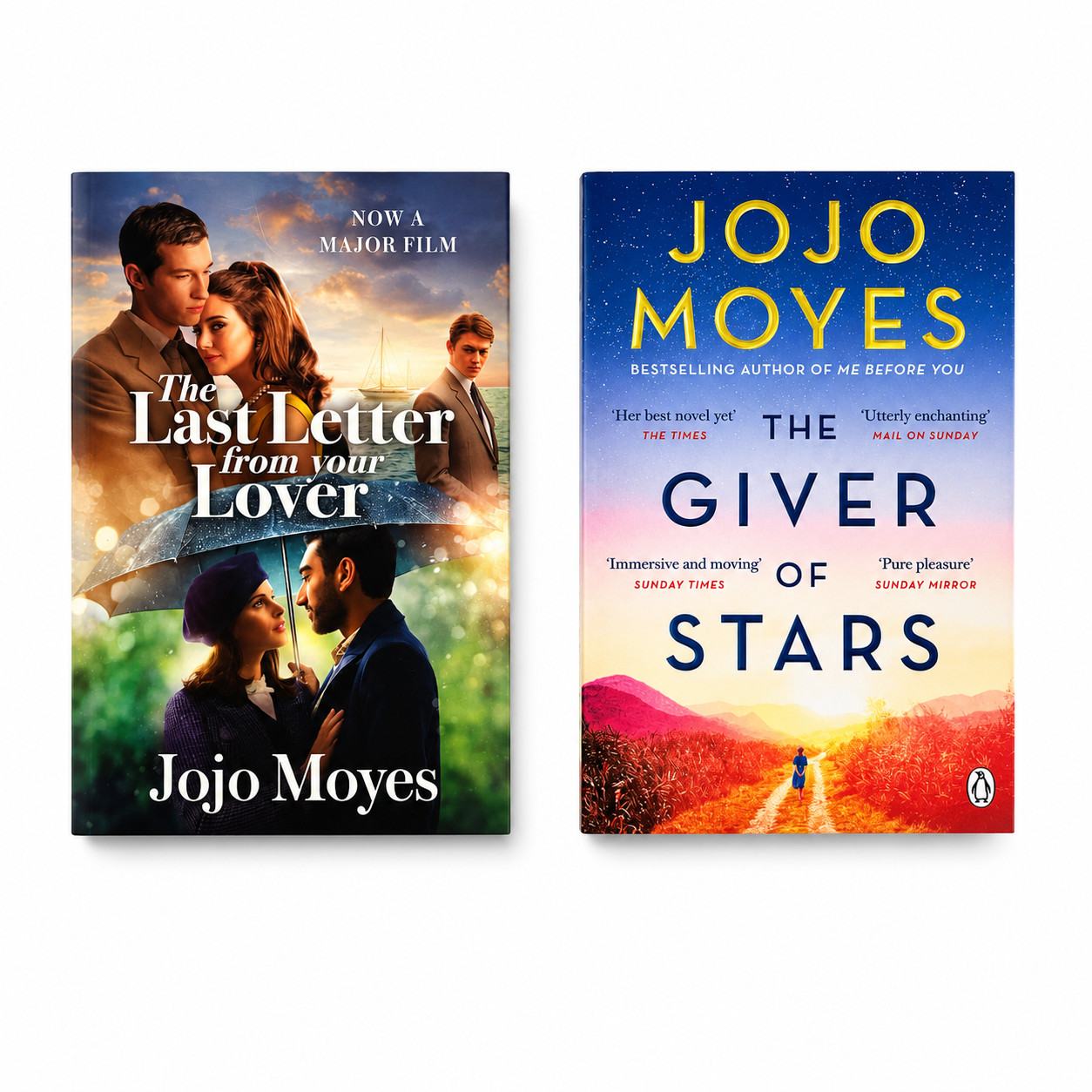 Jojo Moyes Book Bundle – The Last Letter from Your Lover & The Giver of Stars