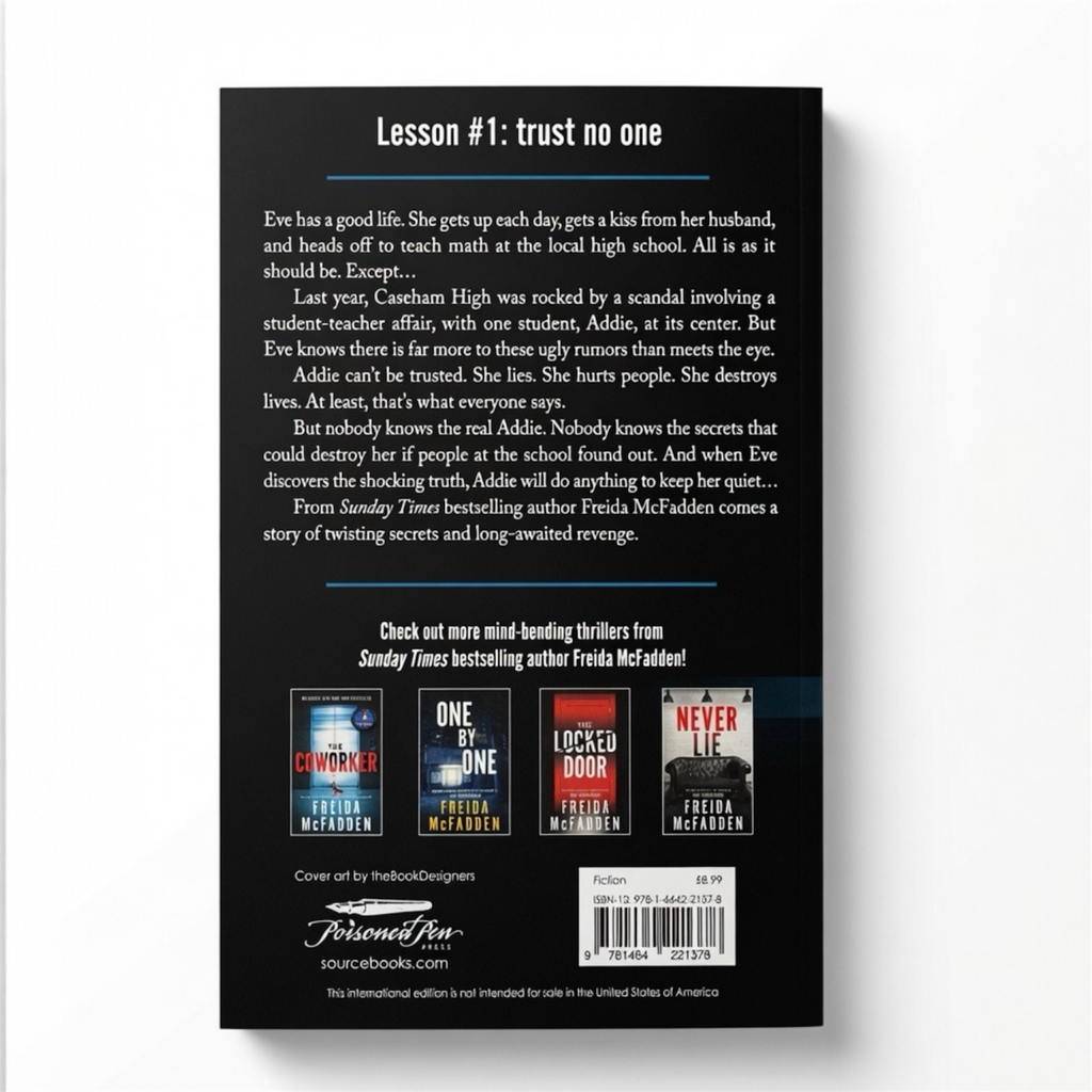 The Teacher by Freida McFadden | Psychological Thriller Novel