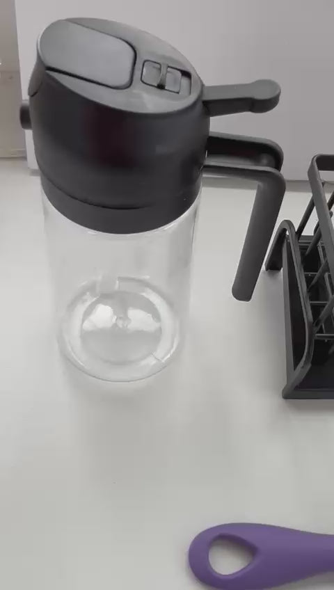 3pcs Kitchen Essential Value Pack | Sink Organiser, Oil Spray Bottle & Peeler